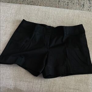 White House Black Market High Waist Black Shorts